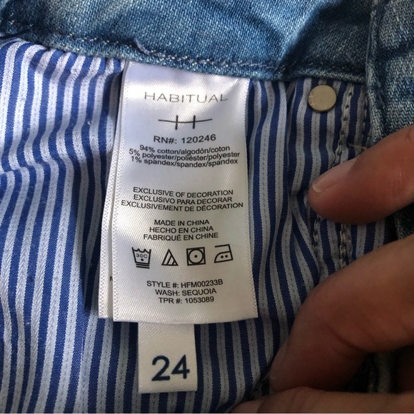 Habitual Pace Jeans in Sequoia Sz. 24 - Picture 11 of 11